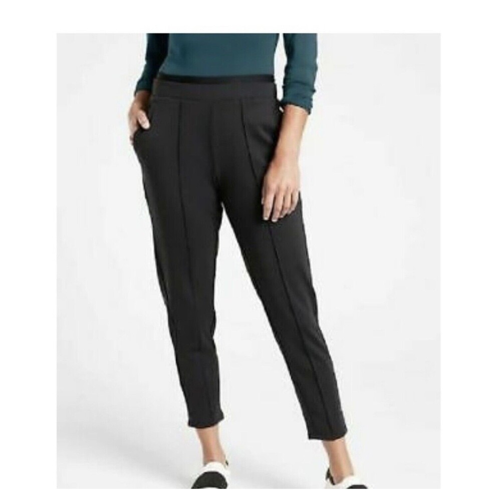 Athleta Pants Black Venice Pintuck S